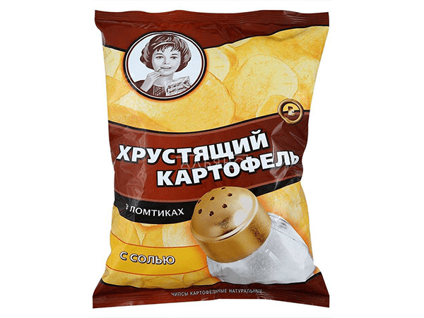 Картофельные чипсы "Девочка" 40 гр. в Нижневартовске