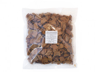 Кета слайсы: Гренки черные со вкусом красной икры