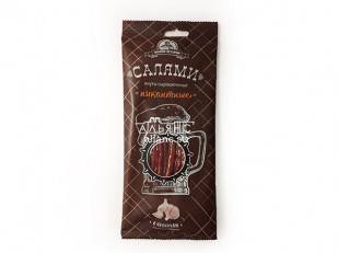 Рыба горячего копчения: Кнуты  Салями Пикантные 50 гр