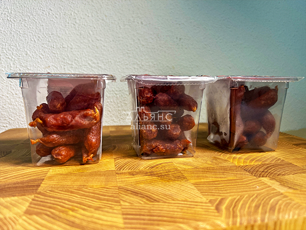 Колбаски МИНИ со вкусом аджики с/к (100 гр) в Нижневартовске