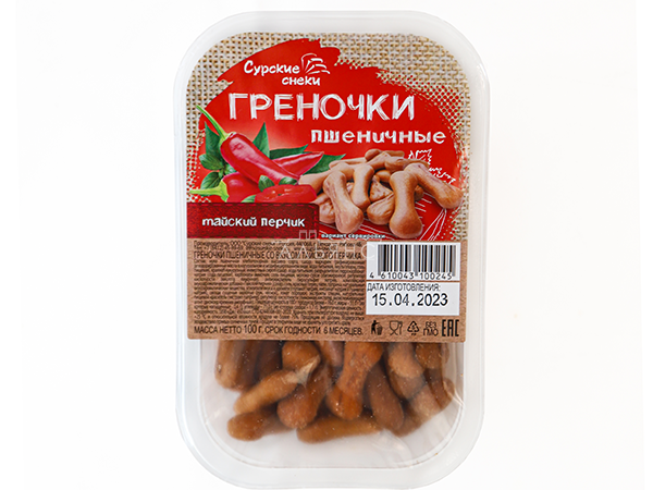 Сурские гренки Тайский перчик (100 гр) в Нижневартовске