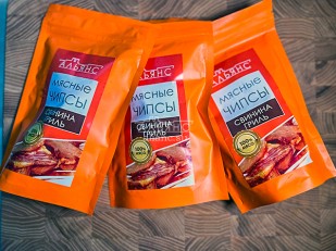 Сазан (бабочка) холодного копчения: Мясо (АЛЬЯНС) вяленое свинина 