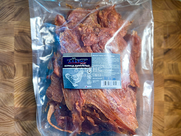 Мясо (АЛЬЯНС) вяленое курица 500гр "С халапеньо" в Нижневартовске