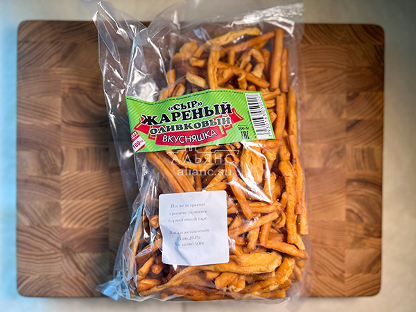 Жареный сыр "ВКУСНЯШКА" (Оливковый) 500гр. в Нижневартовске