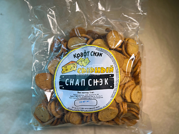 Снапсы ПШЕНИЧНЫЕ "Сыр" в Нижневартовске