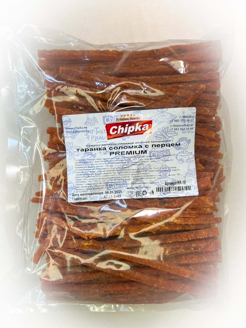 Таранка с перцем (соломка) (Chipka ПРЕМИУМ) в Нижневартовске