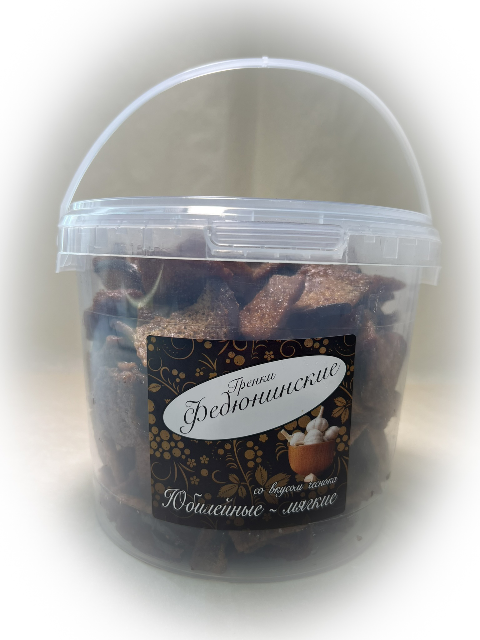 Гренки "ФЕДЮНИНСКИЕ" "Чеснок" (ведро 900 гр.) в Нижневартовске