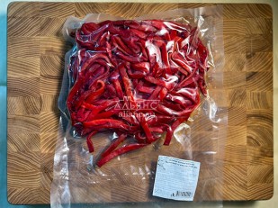 Барабулька холодного копчения: Кальмар кольца со вкусом Том Ям