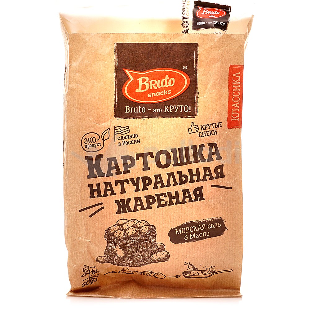 Картофель «Бруто» с солью 70 гр. в Нижневартовске