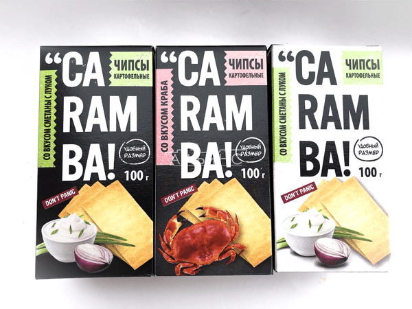 Чипсы "CARAMBA" ассорти 100 гр. в Нижневартовске