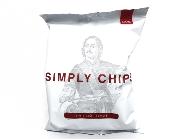 Картофельные чипсы "Simple chips" Пряный томат 80 гр. в Нижневартовске